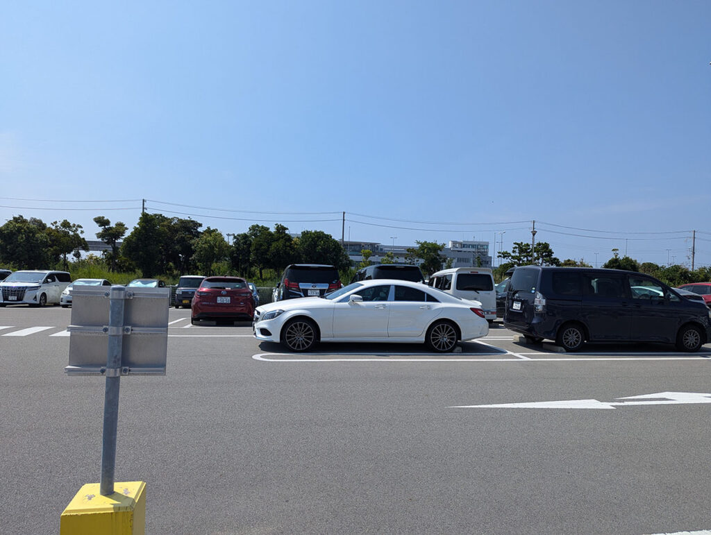 神戸-関空ベイシャトルの駐車場