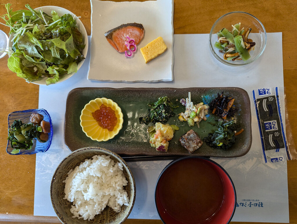 カミホロ荘の朝食